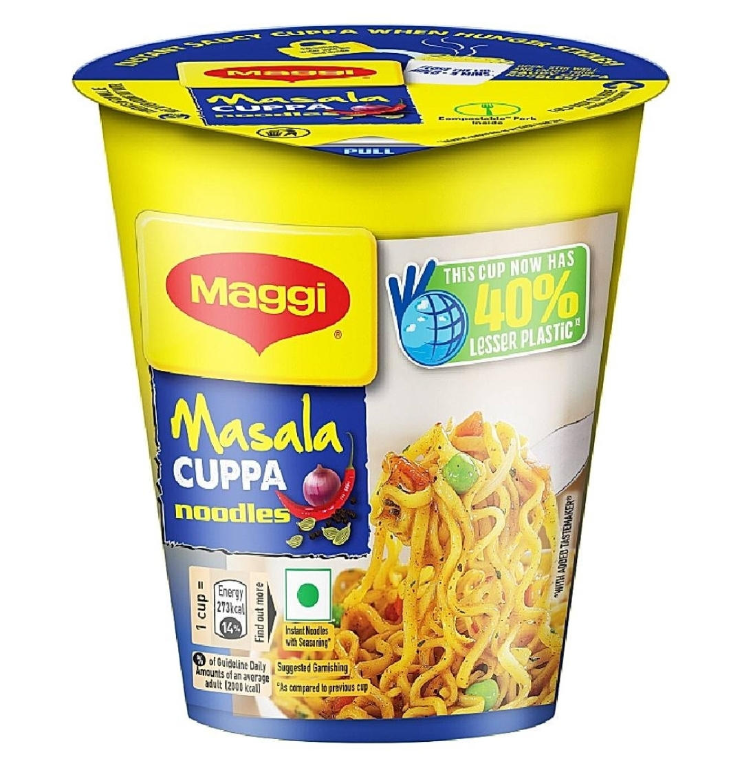 MAGGI Masala Cup Noodles, Delicious Veggies 70g